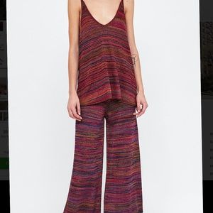 ZARA multicolored coordinated knit set